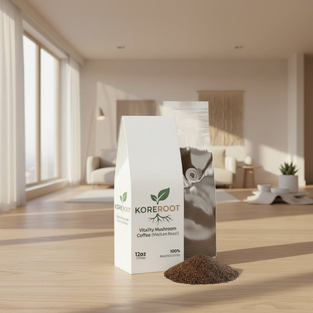 Vitality Mushroom Coffee (Medium Roast)
