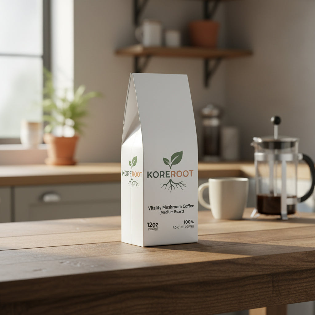Vitality Mushroom Coffee (Medium Roast)