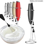 Powerful Electric Milk Frother, Handheld Mini Whisk for Coffee, Latte, Cappuccino, Kitchen Tools, Household Essentials